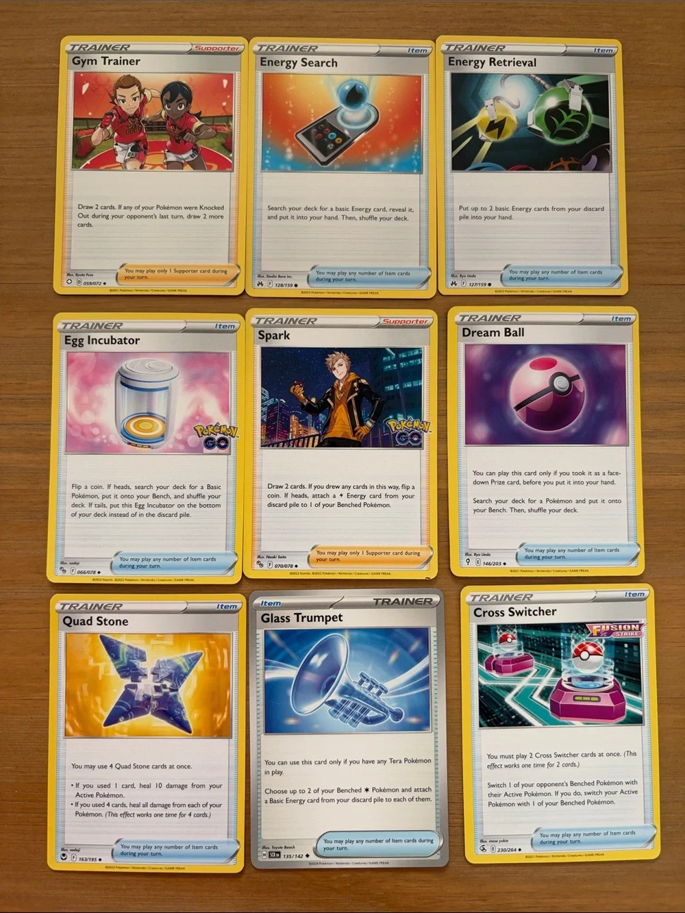 Mixed Pokémon TCG Trainer Lot 25 Unique Cards | ✨5/$25✨